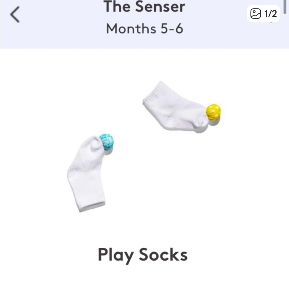 Lovevery Playkit Jingle Play Socks